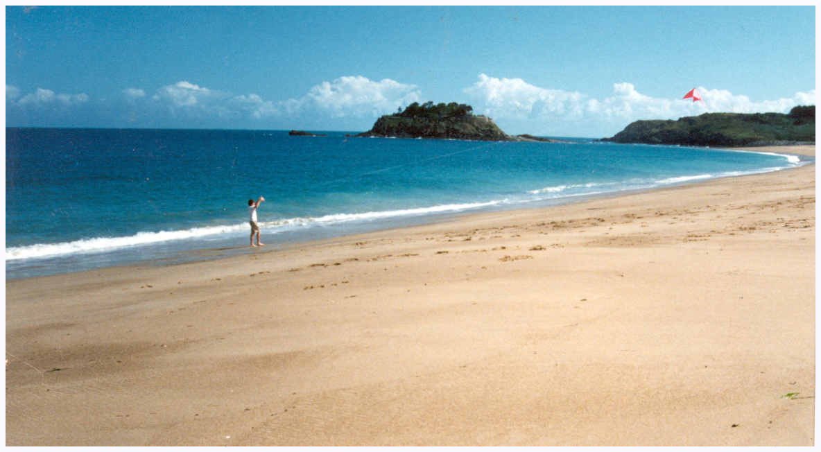 Duguesclin beach on the Emerald Coast